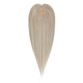 Human Hair Topper #R17/17/1001 Cool Beigeand Pearl Blonde Balayage