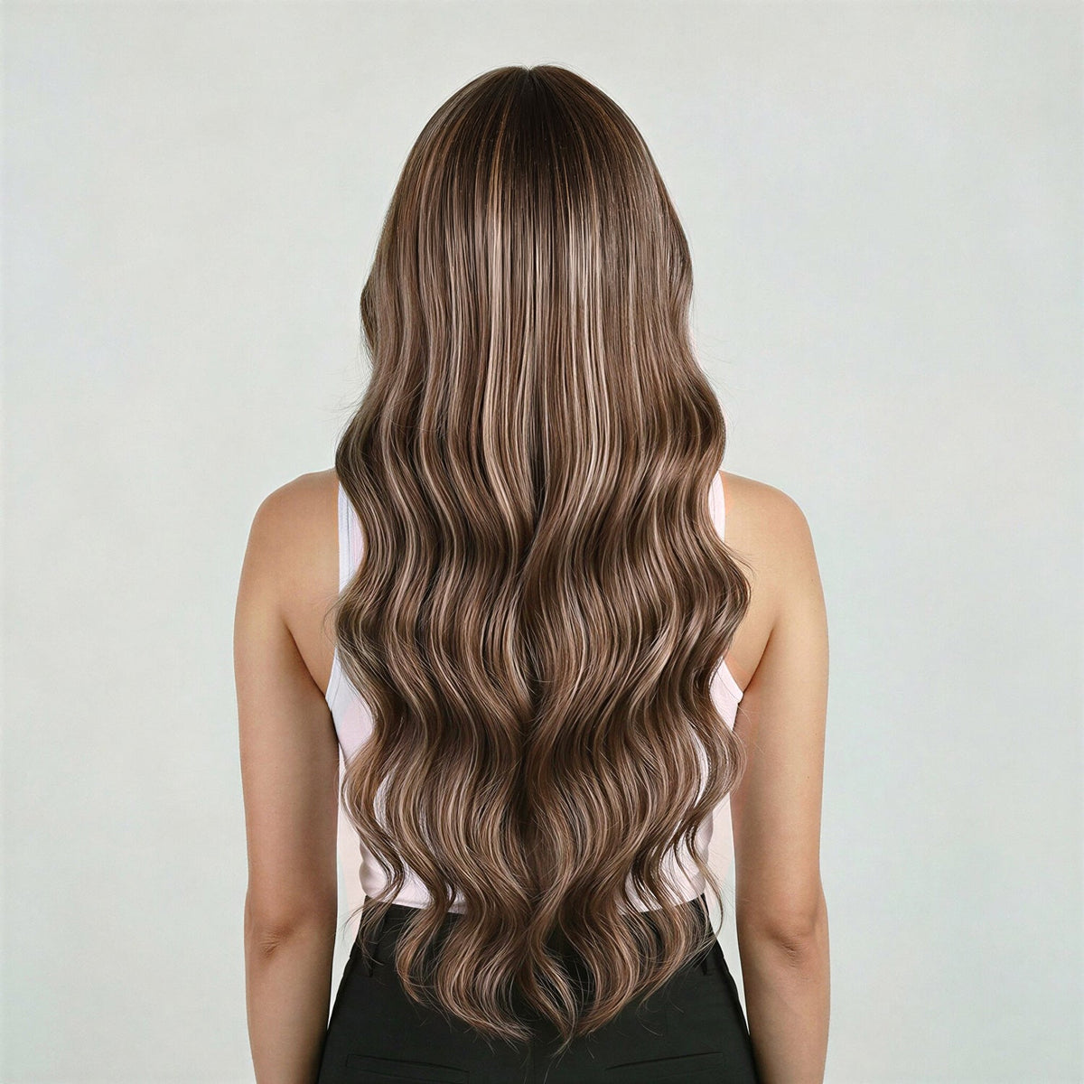 Keratin Bond Hair Extensions #2/16 Dark Brown Natural Blonde