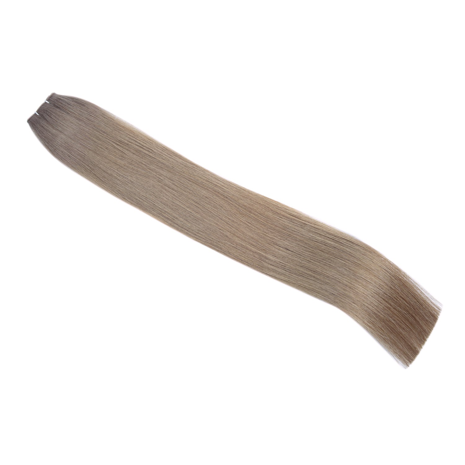 Russian Micro Weft Hair Extensions #9a Ash Light Brown Double Drawn Genius