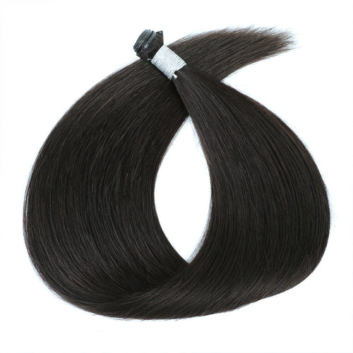 Genius Weft Hair Extensions   #1b Natural Black