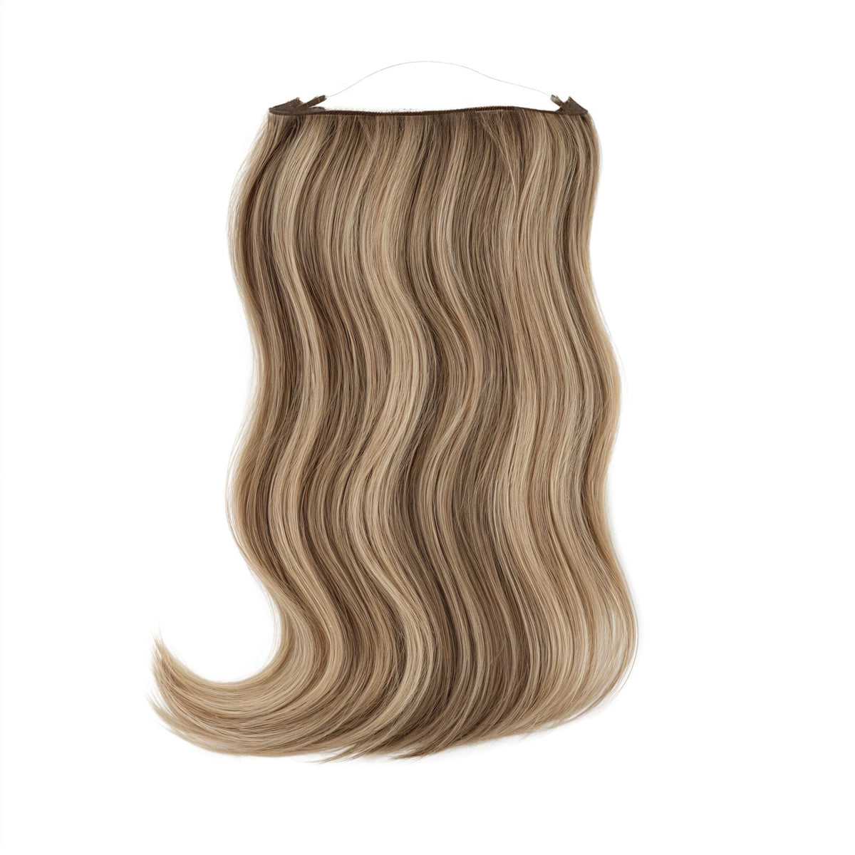 Halo Hair Extensions #8/22 Cinnamon Brown Sandy Blonde Mix