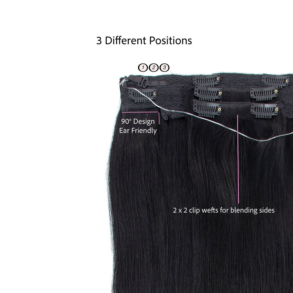 Halo Hair Extensions #18a/1001 Ash Blonde Mix