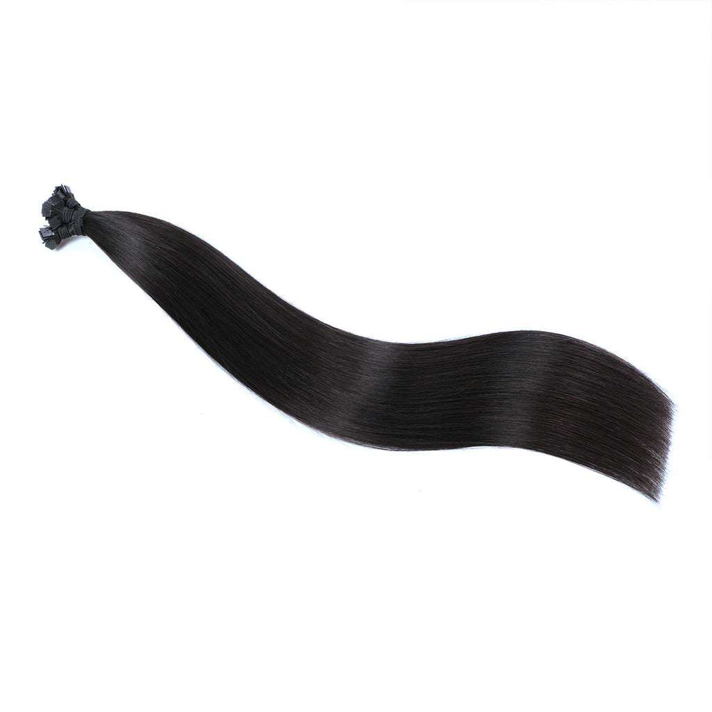 Micro Keratin Bonds #1b Natural Black Flat Tip