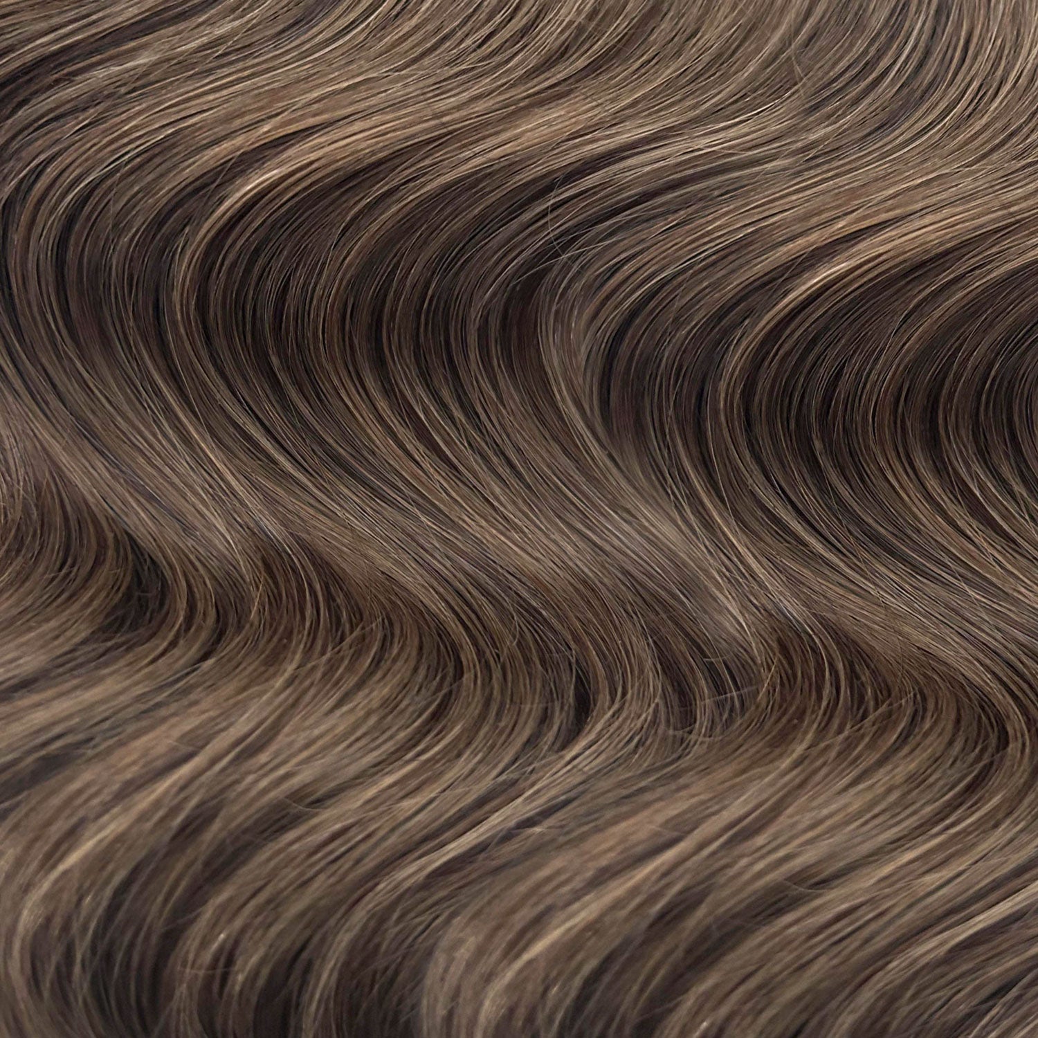 Weft Hair Extensions #8 Cinnamon Brown