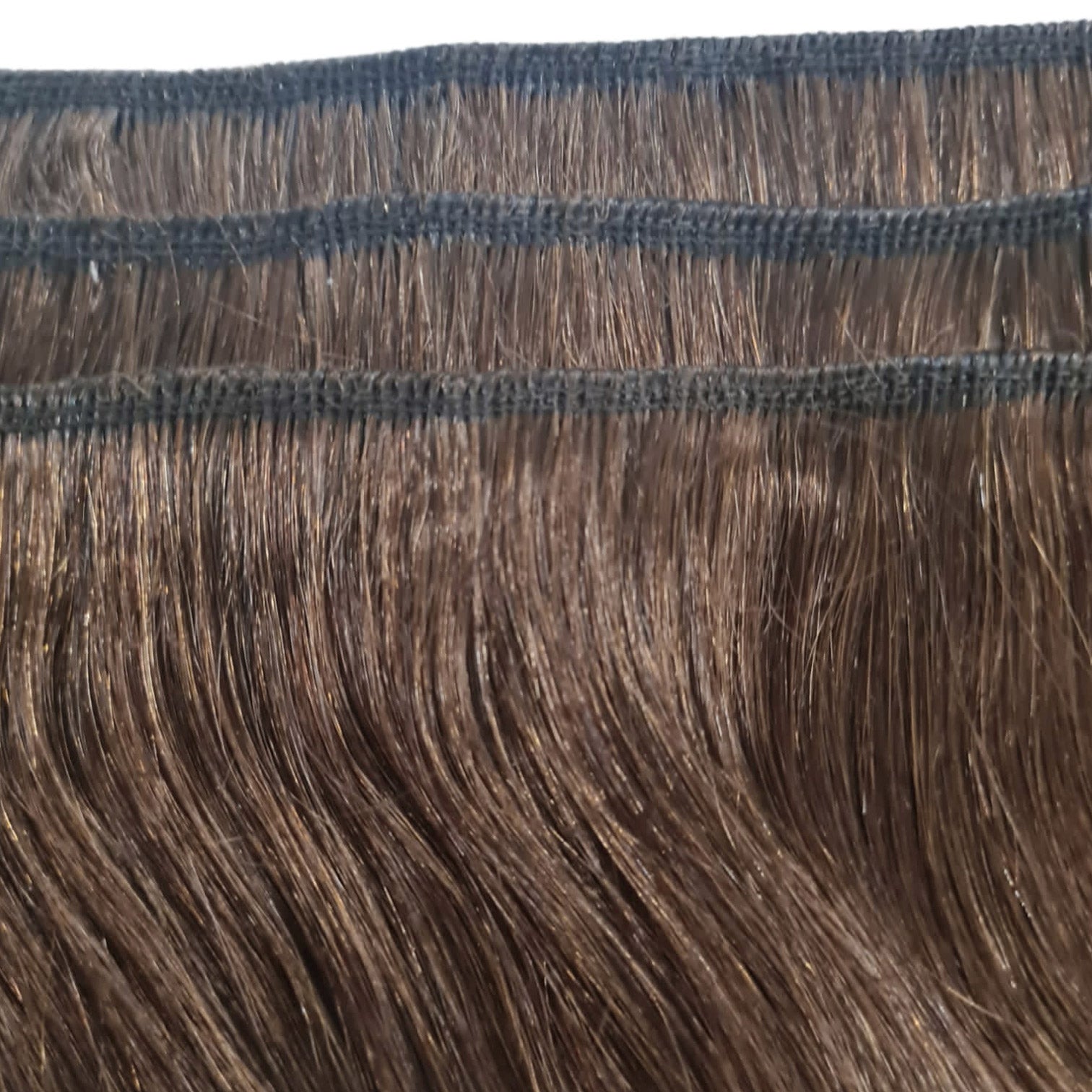 Weft Hair Extensions #8 Cinnamon Brown