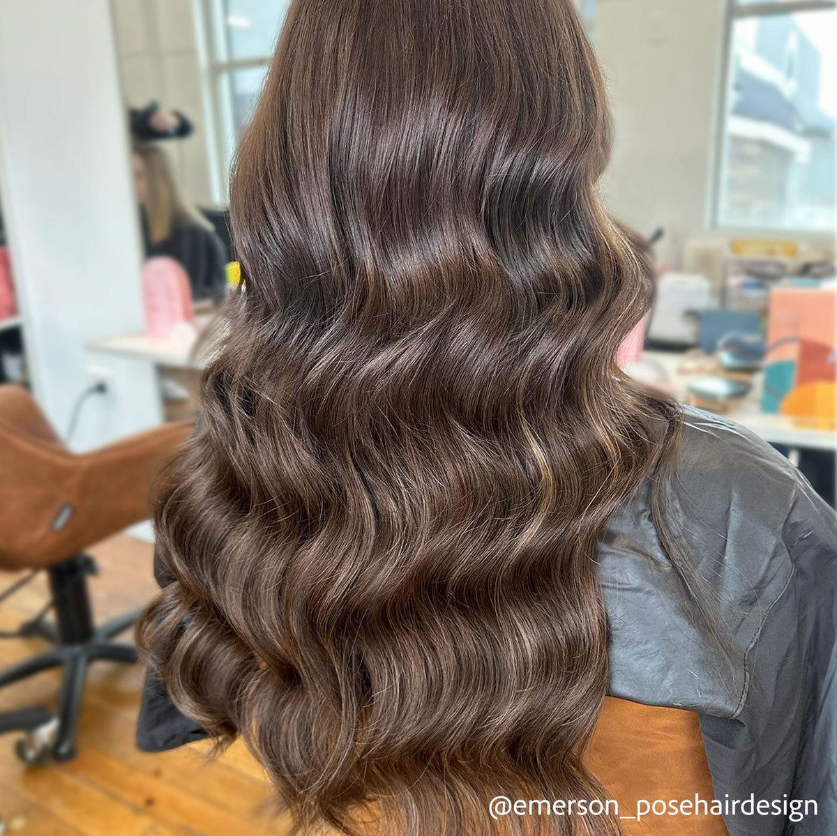 Halo Hair Extensions #2c/8a Chocolate and Ash Brown Mix