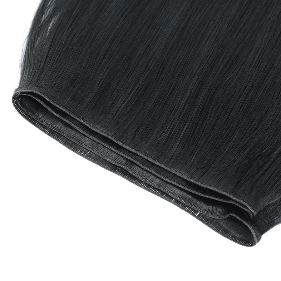 Genius Weft Hair Extensions   #1b Natural Black