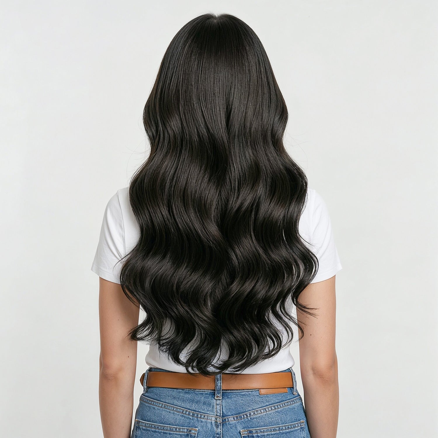 Micro Keratin Bonds #1b Natural Black Flat Tip