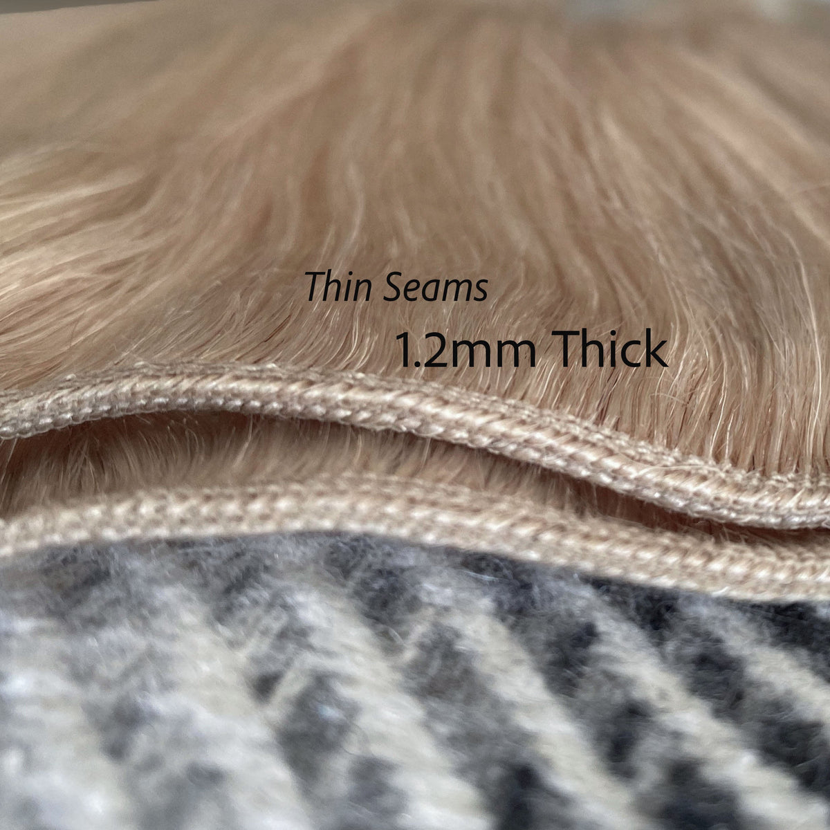 Weft Hair Extensions #8 Cinnamon Brown